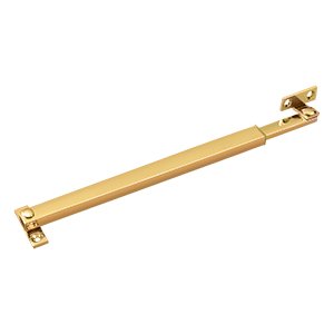 Deltana Solid Brass 12" Friction Casement Adjuster in PVD Brass