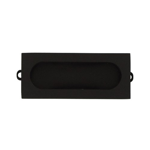 Deltana Solid Brass 3 1/8" x 15/16" Rectangle Flush Pull in Oil Rubbed Bronze