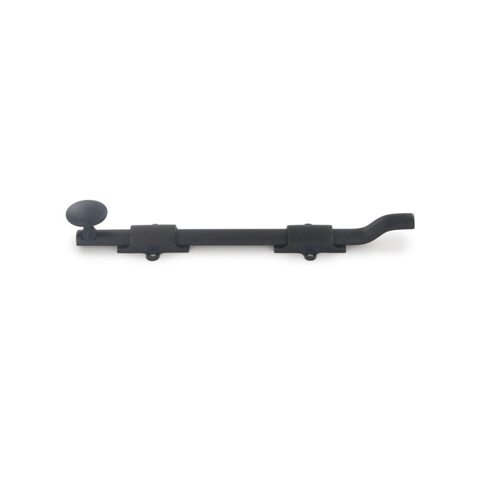 Deltana Solid Brass 10" Heavy Duty Surface Bolt with Off Set in Oil Rubbed Bronze
