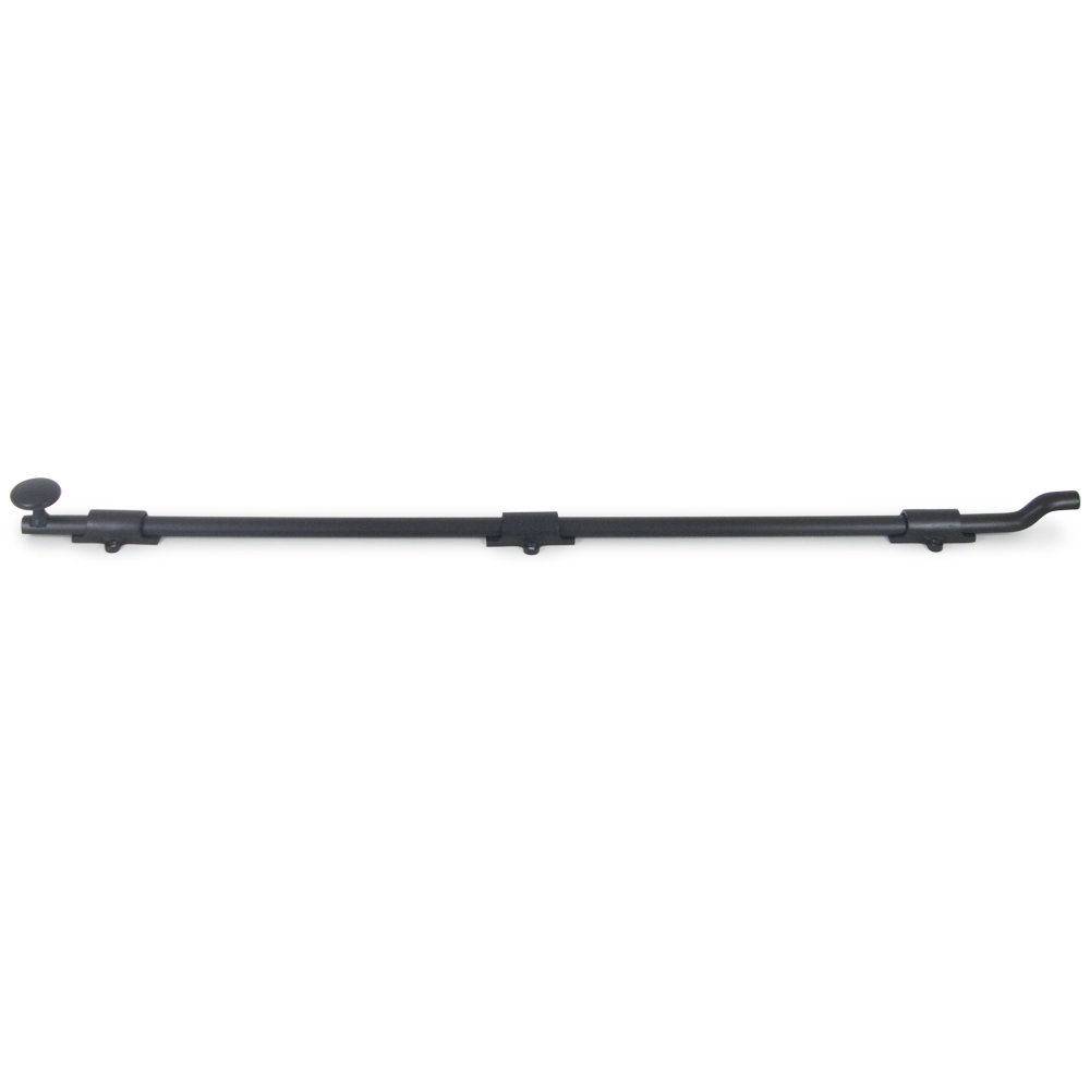 Deltana Solid Brass 26" Heavy Duty Surface Bolt with Off Set in Oil Rubbed Bronze