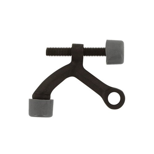 Deltana Solid Brass Hinge Mounted Hinge Pin Stop in Oil Rubbed Bronze
