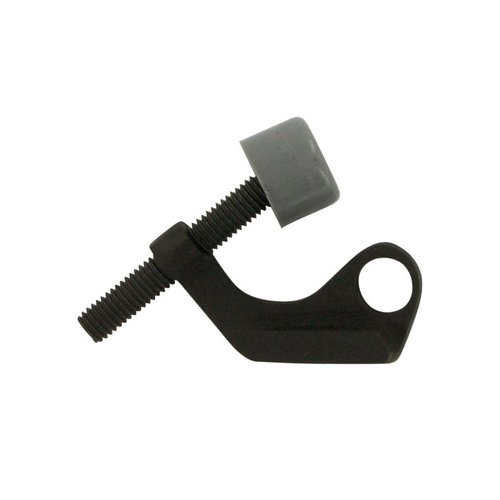 Deltana Solid Brass Hinge Mounted Hinge Pin Stop for Steel Hinges in Oil Rubbed Bronze