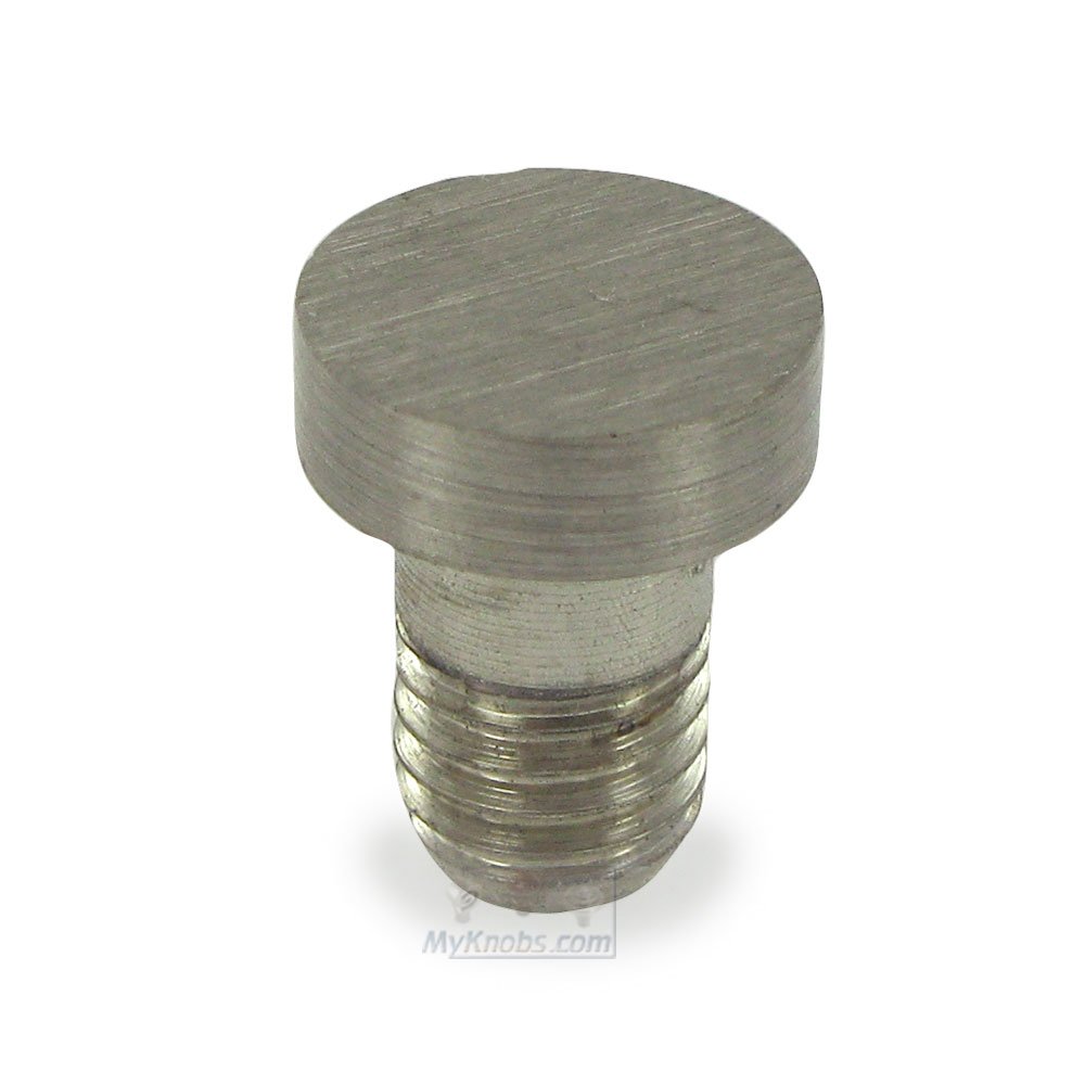 Deltana Solid Brass Extended Button Tip for Solid Brass Hinges and Hinge Pin Door Stops (Sold Individually) in Brushed Nickel