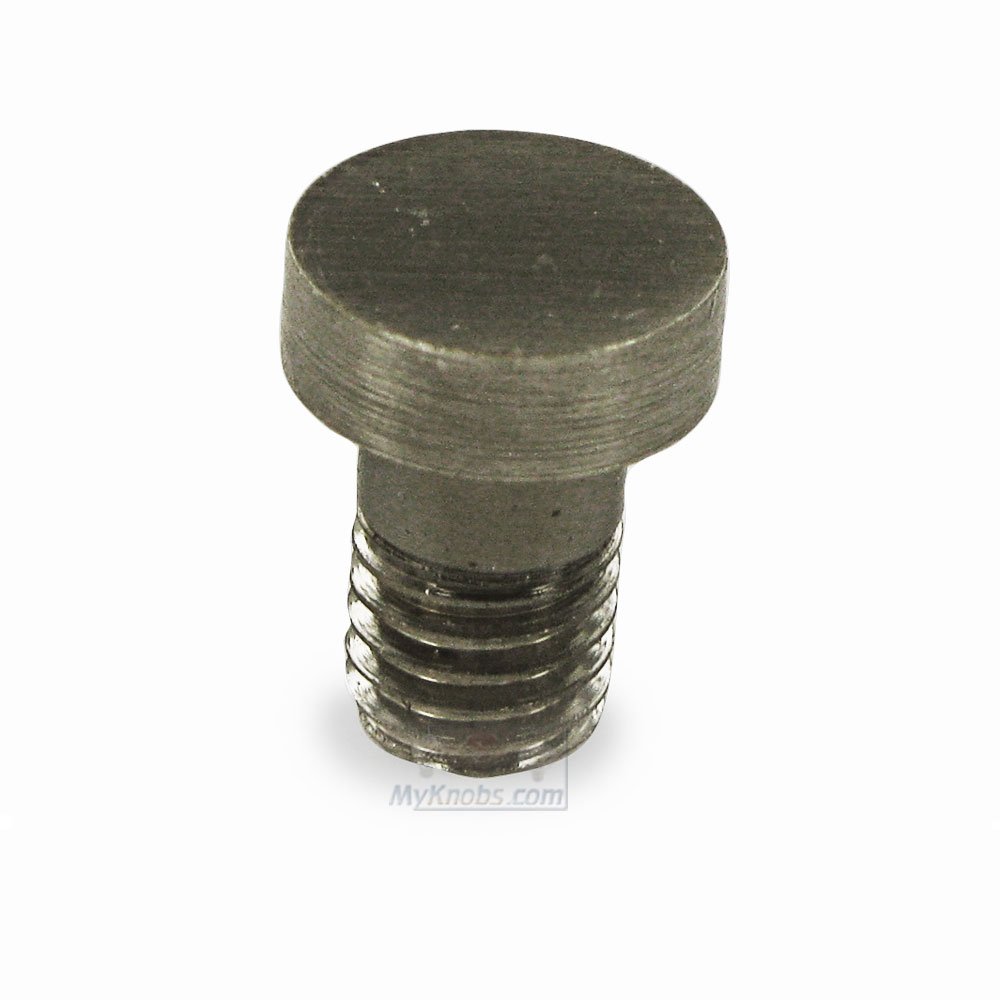 Deltana Solid Brass Extended Button Tip for Solid Brass Hinges and Hinge Pin Door Stops (Sold Individually) in Antique Nickel