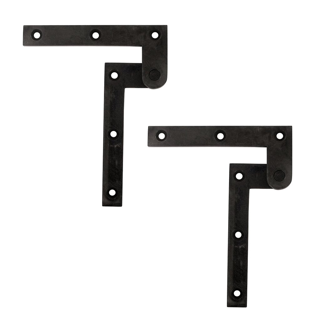 Deltana Solid Brass 4 3/8" x 5/8" x 1/4" Pivot Door Hinge (Sold as a Pair) in Oil Rubbed Bronze
