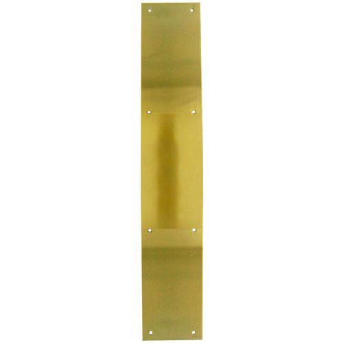 Deltana Solid Brass 20" x 3 1/2" Push Plate in PVD Brass
