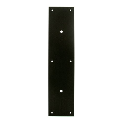 Deltana Solid Brass 15" Long Backplate for 8" Centers Door Pull in Oil Rubbed Bronze
