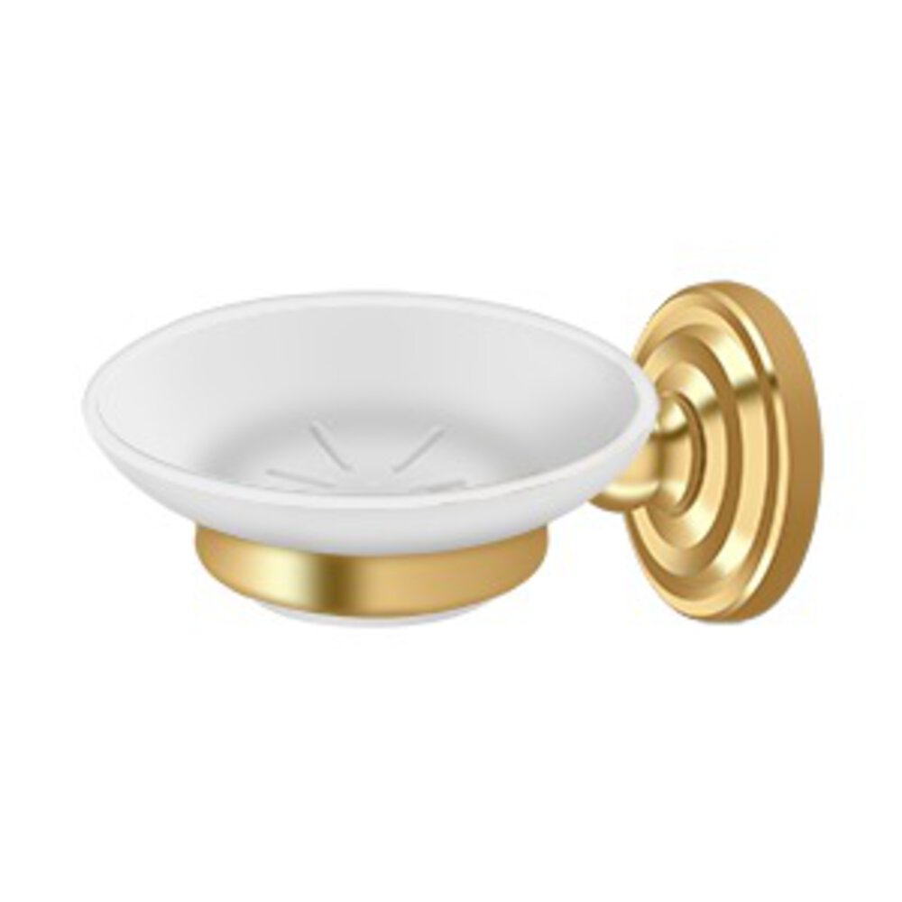 Deltana Soap Dish in PVD Brass