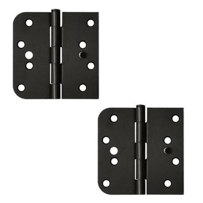 Deltana 4"x 4"x 5/8"x Left Handed Square Hinge (SOLD AS A PAIR) in Oil Rubbed Bronze