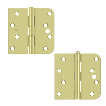 Deltana 4"x 4"x 5/8" Right Handed Square Hinge (SOLD AS A PAIR) in Zinc Plated