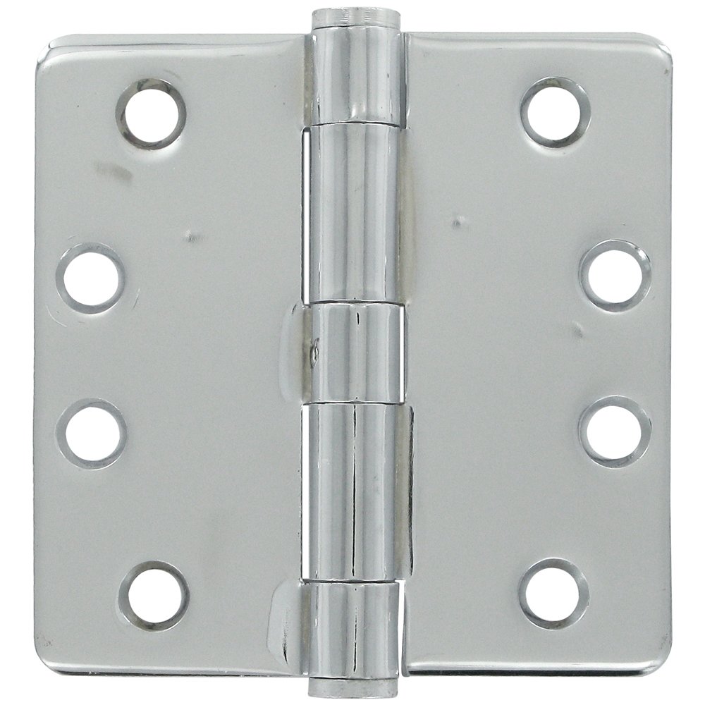 Deltana Removable Pin/Heavy Duty Door Hinge (Sold as a Pair) in Polished Chrome