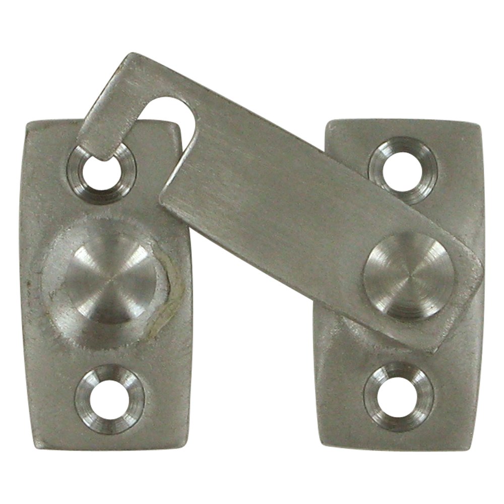 Deltana Solid Brass 5/8" Shutter Bar/Door Latch in Brushed Nickel