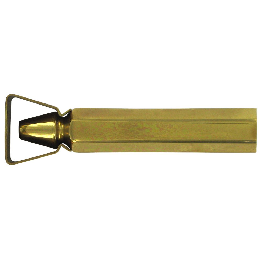 Deltana Solid Brass 3 1/4" Shutter Door Holder in PVD Brass