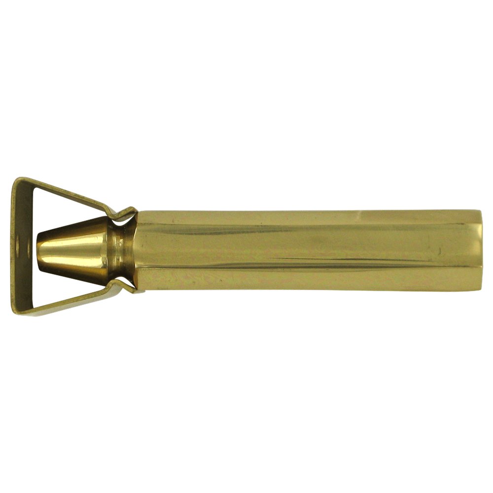 Deltana Solid Brass 3 1/4" Shutter Door Holder in Polished Brass