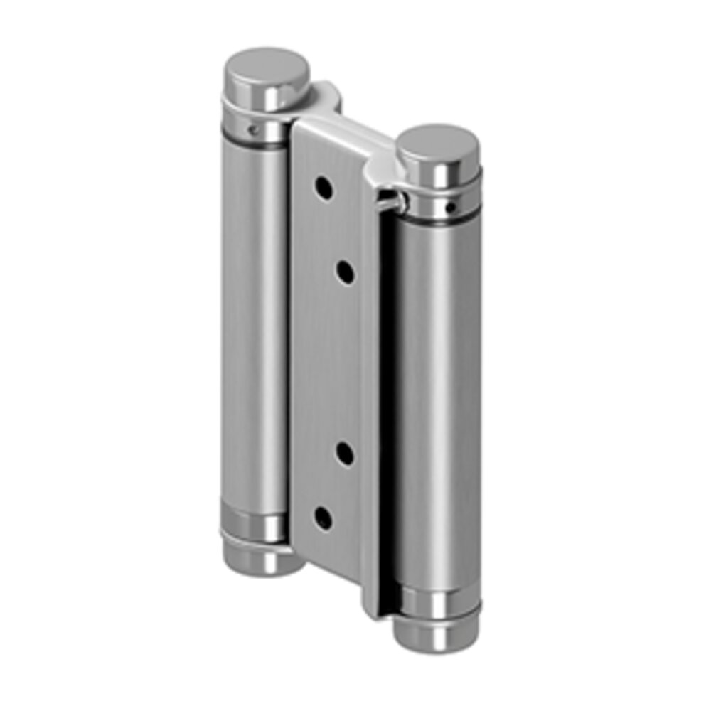 Deltana 4" Double Action Saloon Hinge (Sold Individually) in Brushed Stainless Steel