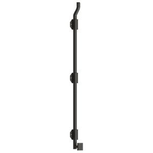 Deltana Solid Brass 26" Modern Offset Surface Bolt in Oil Rubbed Bronze