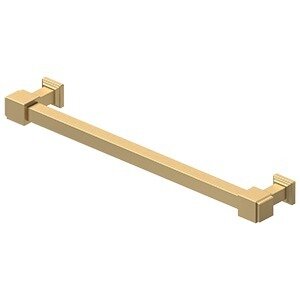 Deltana 7" Centers Manhattan Pull in Brushed Brass