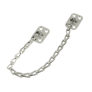 Deltana Transom Chain 12" Long in Brushed Nickel