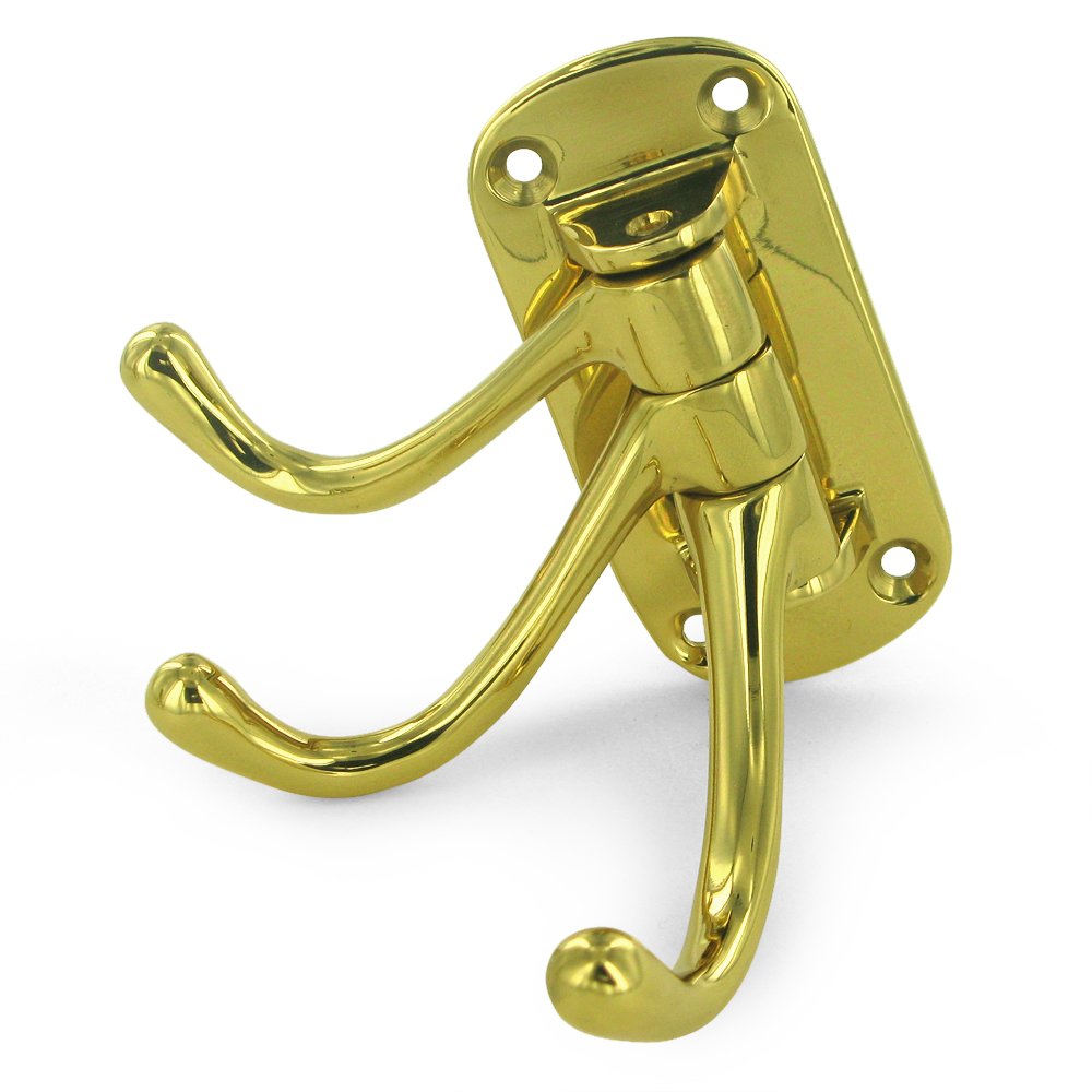 Solid Brass Triple Swivel Hooks Collection - Solid Brass 4