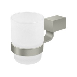 Deltana Tooth Brush Holder in Brushed Nickel