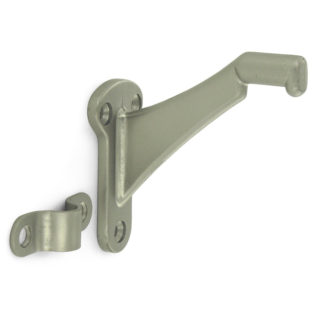Deltana 3 1/4" Projection Zinc Hand Rail Bracket (Sold Individually) in Brushed Nickel