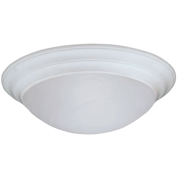 Designers Fountain 20" X-Large Flushmount in White with White Alabaster