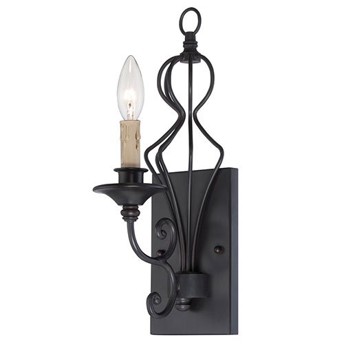 Designers Fountain Wall Sconce in Natural Iron