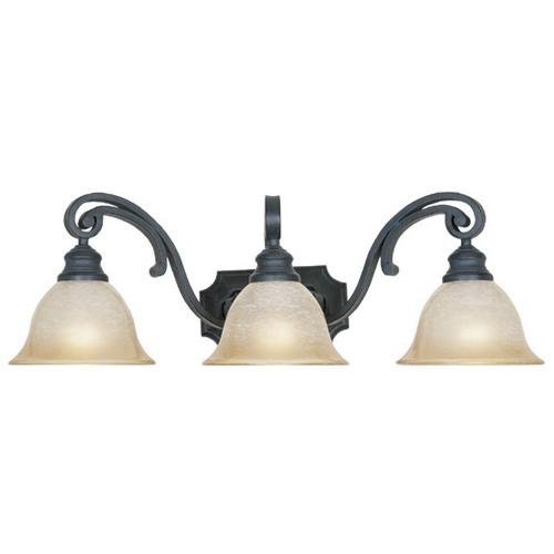 Designers Fountain Interior Bath / Vanity / Wall Sconce in Natural Iron with Ochere Finished