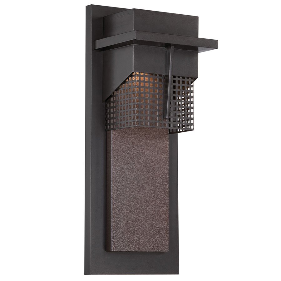 Designers Fountain 7" LED Wall Lantern in Burnished Bronze