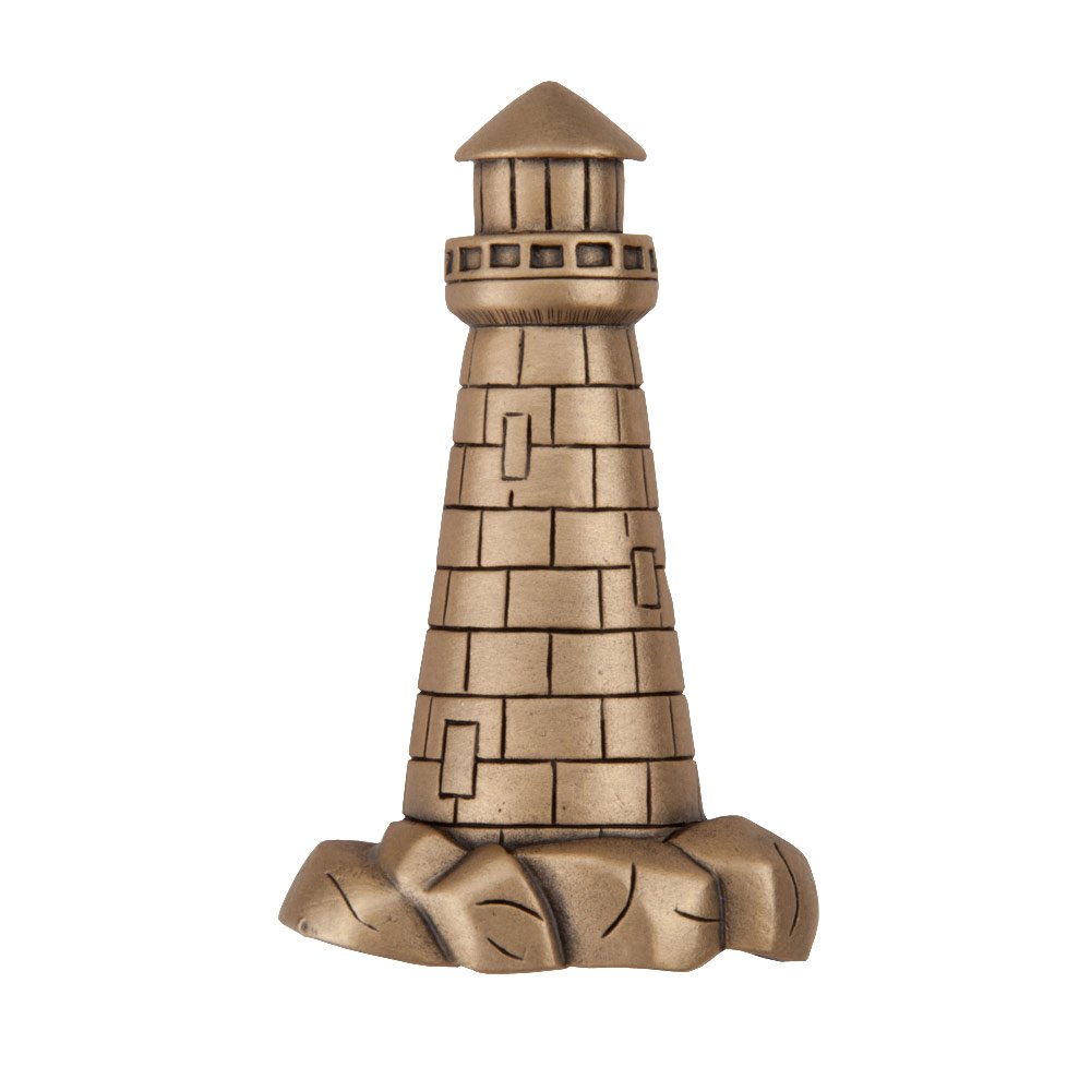 Acorn MFG 1 7/8" Lighthouse Knob in Museum Gold