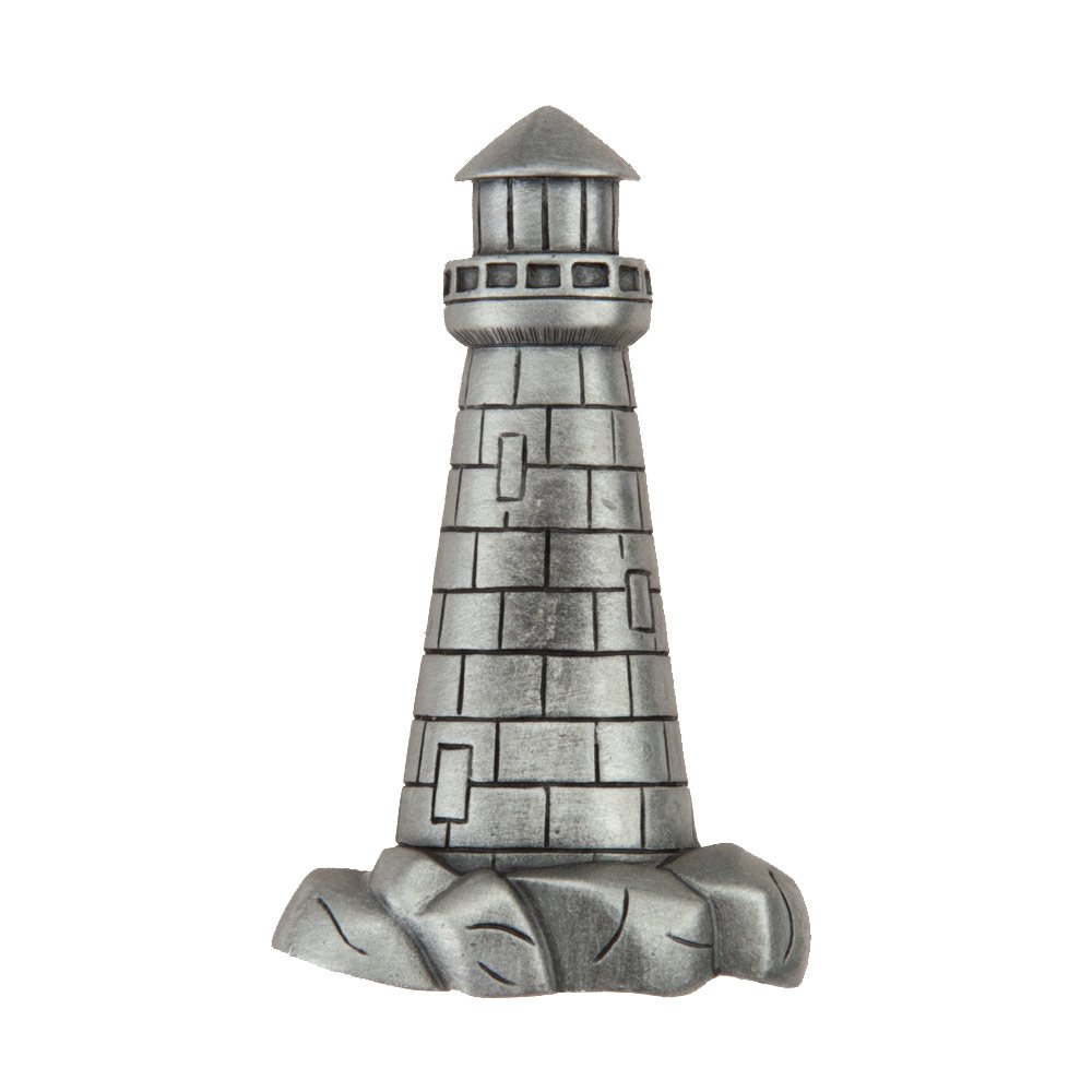 Acorn MFG 1 7/8" Lighthouse Knob in Antique Pewter