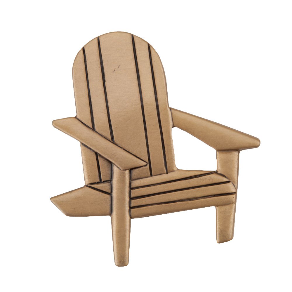 Acorn MFG 1 3/4" Beach Chair Knob in Museum Gold