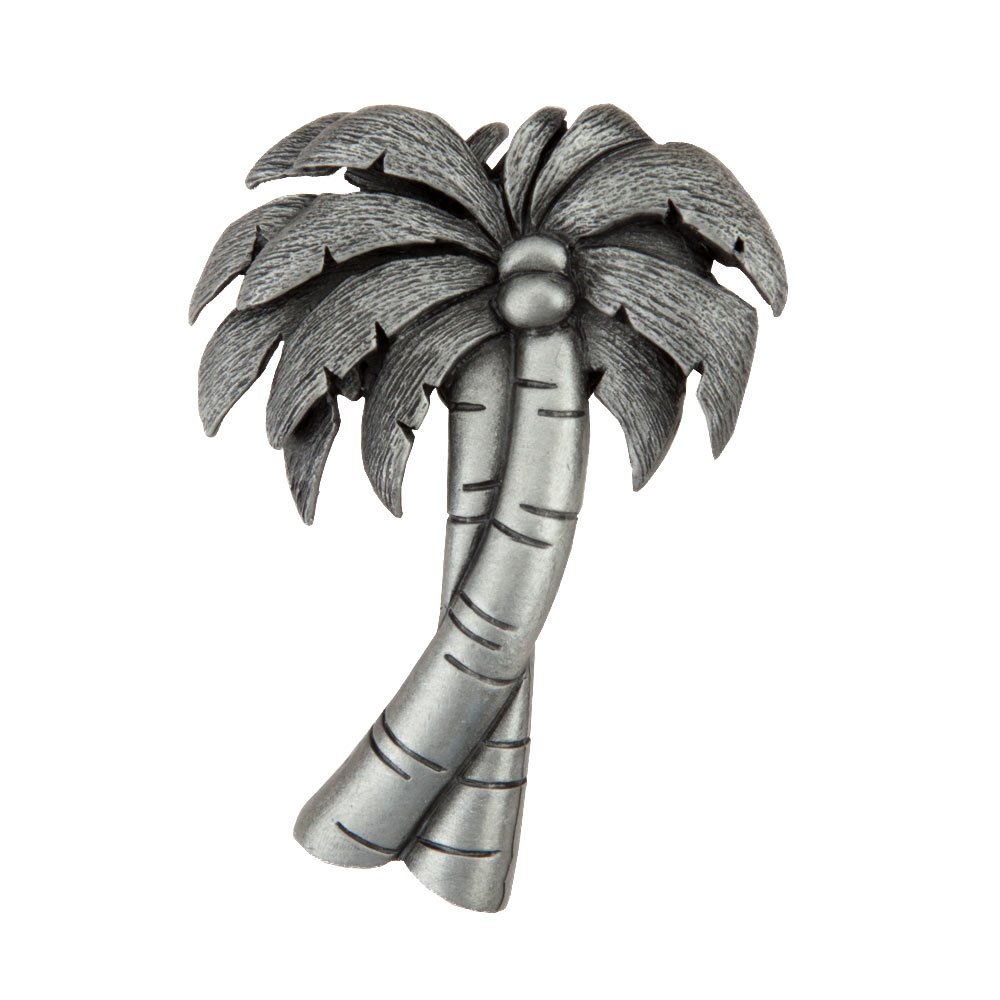 Acorn MFG 1 7/8" Palm Tree Knob in Antique Pewter