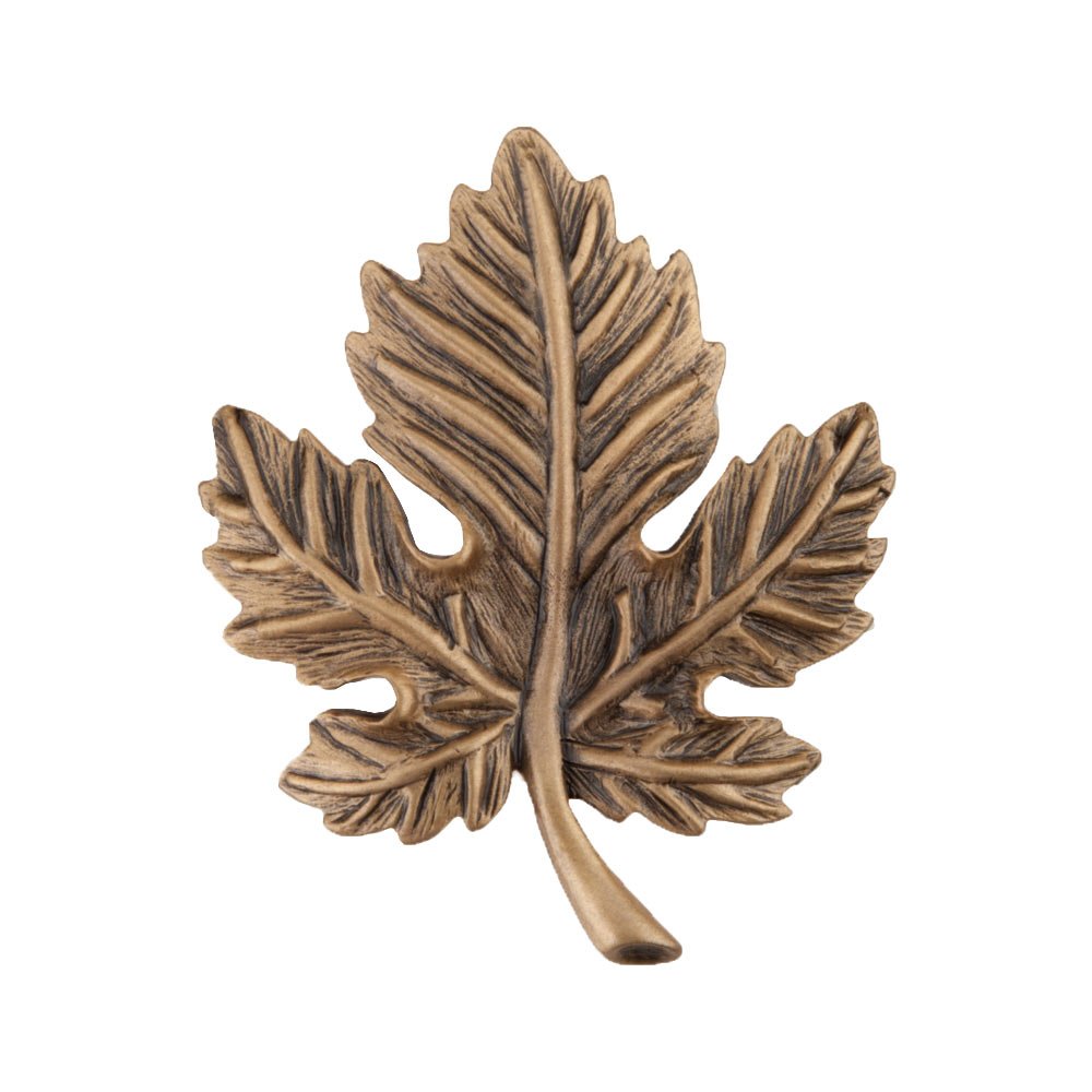 Acorn MFG 1 3/4" Leaf Knob in Museum Gold