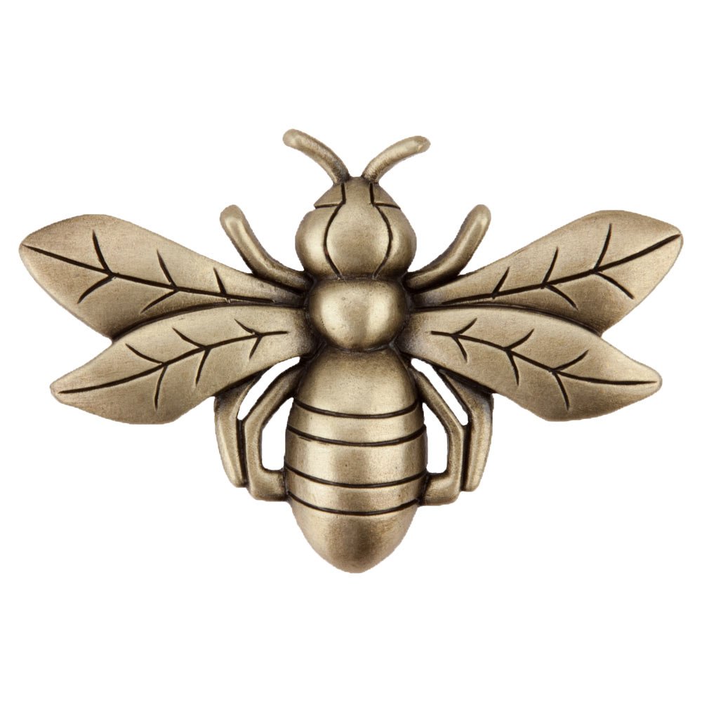 Acorn MFG 2 1/4" Bee Knob in Antique Brass