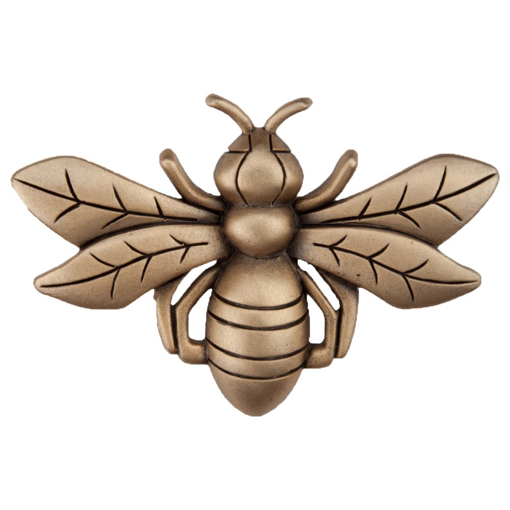 Acorn MFG 2 1/4" Bee Knob in Museum Gold