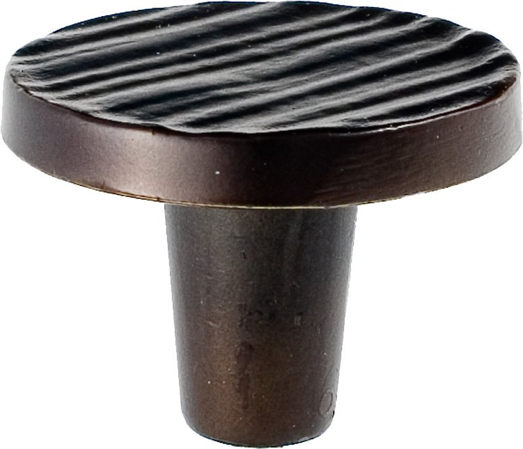 Du Verre Hardware 1 1/2" Round Knob in Oil Rubbed Bronze