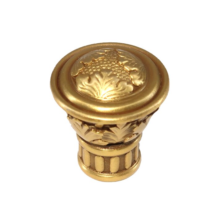Edgar Berebi 7/8" Diameter Nantucket Mini Knob in Florentine Gold