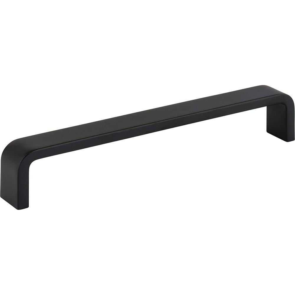 Elements Hardware 160mm Centers Square Asher Cabinet Pull in Matte Black