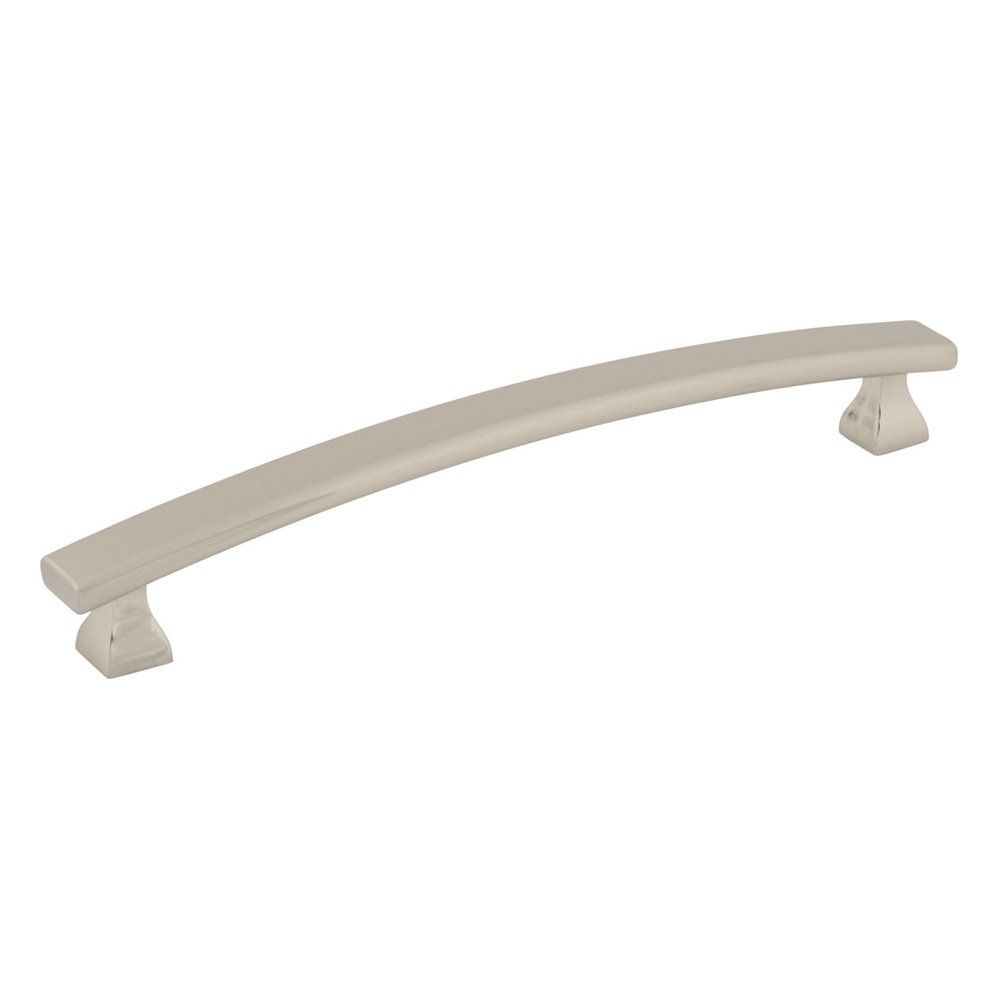 Elements Hardware 6 1/4" Centers Cabinet Pull in Satin Nickel