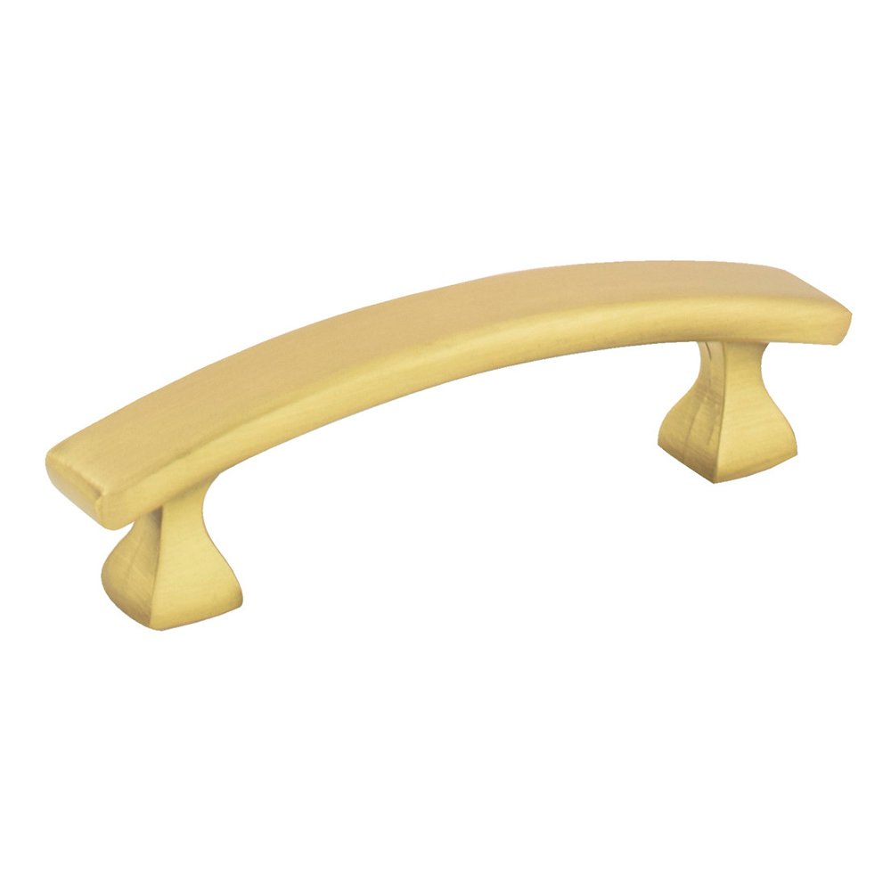Elements Hardware 3" Centers Cabinet Pull in Brushed Gold