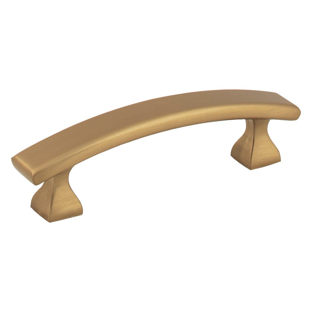 Elements Hardware 3" Centers Cabinet Pull in Satin Bronze