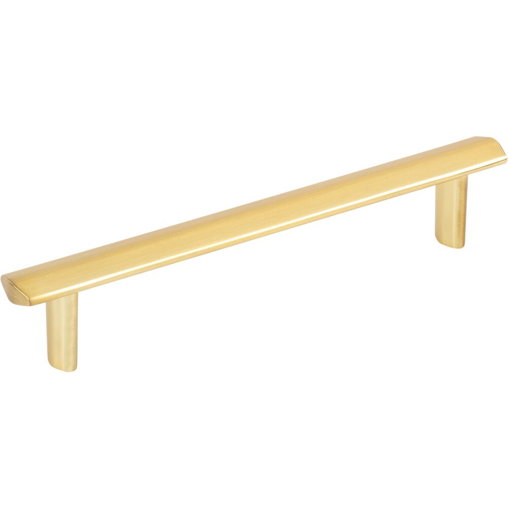 Elements Hardware 128mm Centers Bar Pull in Brushed Gold