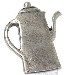 Emenee Coffee Pot Knob in Antique Matte Silver