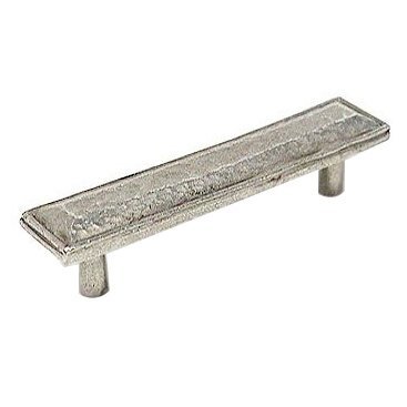 Emenee Hammered Edge Pull in Antique Bright Silver