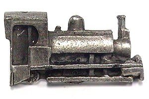 Emenee Train Knob in Antique Matte Silver