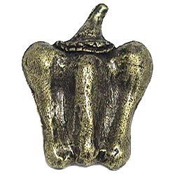 Emenee Pepper Knob in Antique Matte Brass