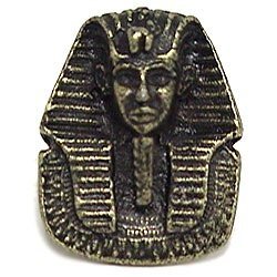 Emenee Egyptian Mummy Knob in Antique Matte Brass