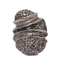 Emenee Stipple Knob in Antique Matte Silver
