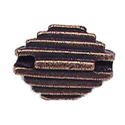 Emenee Modern Knob in Antique Matte Copper